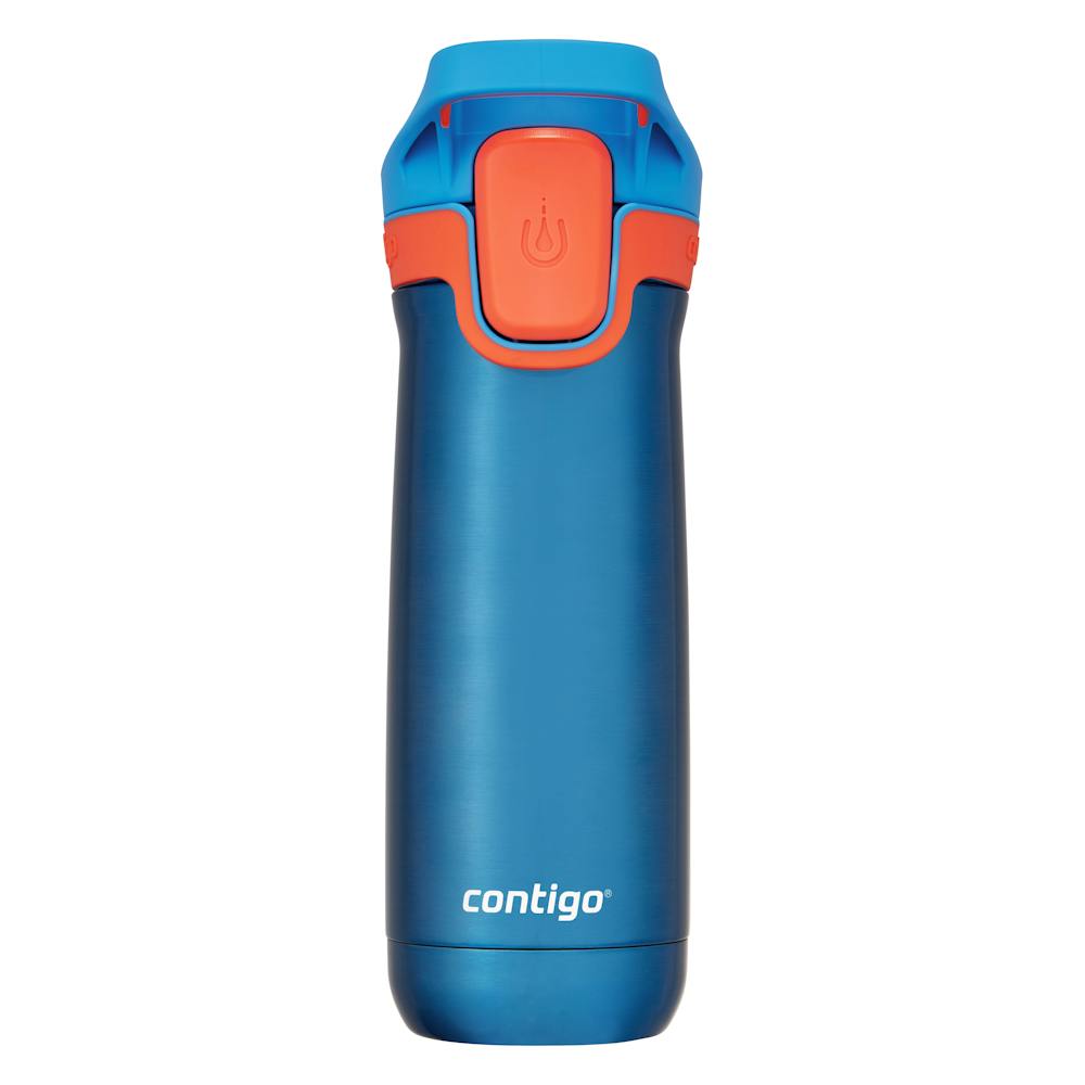 Kids’ Casey Stainless Steel Water Bottle with Spill-Proof Leak-Proof Lid, 13oz H2